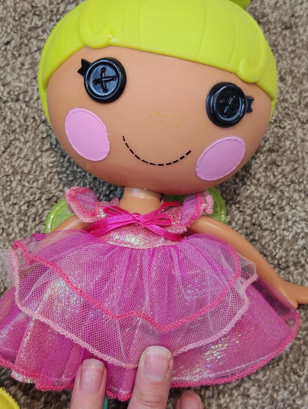 Lalaloopsy Pix E Flutters Full Size 12” Doll, Dress, and Firefly Pet - Picture 7 of 12